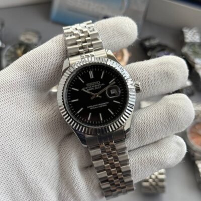Seik o Date Just Mod Black W445