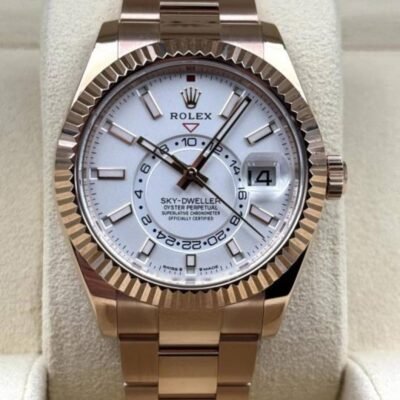ROLE EX sky dweller reg chain swiss movement 336