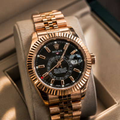 ROLE EX SKY DWELLER SWISS MOVEMENT WORKING LIKE AUTO 562