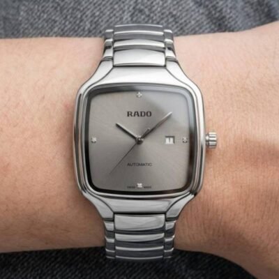 RAD- TRUE SQUARE SWIFT MOVEMENT SILVER GREY