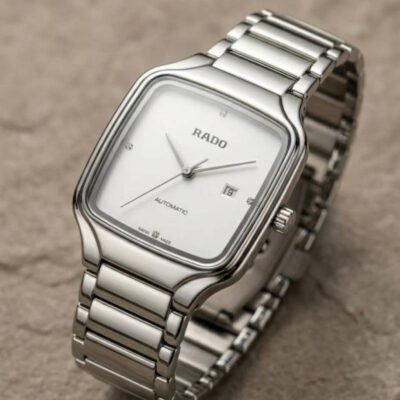 RAD- TRUE SQUARE SWIFT MOVEMENT SILVER WHITE