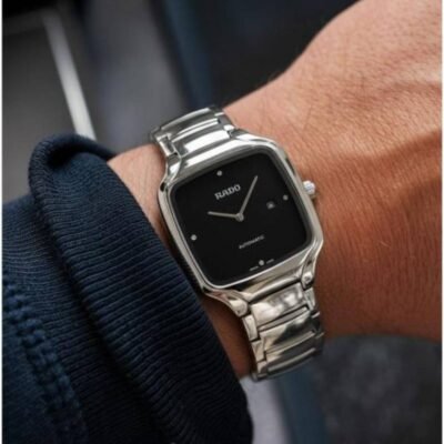 RAD- TRUE SQUARE SWIFT MOVEMENT SILVER BLACK