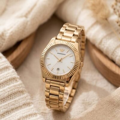 Emporio Armaan_i Federica Gold-White