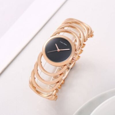 Calvin kleii_n Bangle copper black