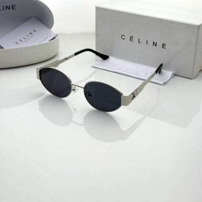 CELINE 1006 silver black