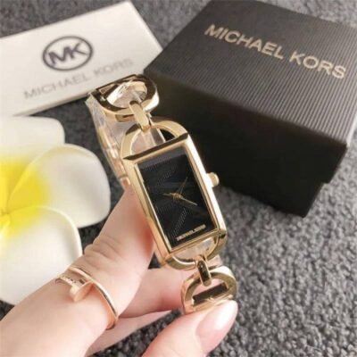 MICHAEL KORRS EMPIRE GOLD BLACK LADY  ANALOG 762