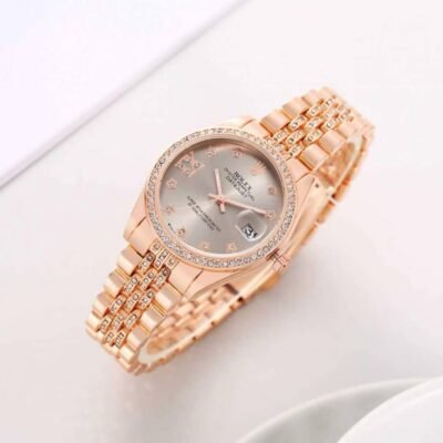 Rolee_x Oyester Perpetual Date Just Copper-Grey