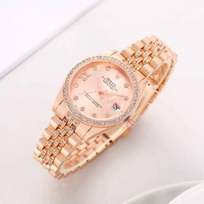 Rolee_x Oyester Perpetual Date Just Copper-Pink