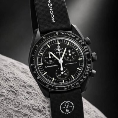 OMEGGA X SWATCCH RUBBER STRAP METAL HEAVY QUALITY 784