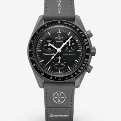 OMEGGA X SWATCCH RUBBER STRAP METAL HEAVY QUALITY 790