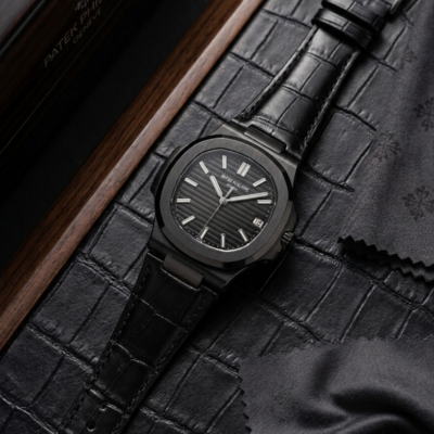 Pate_ Philippe Nautilus Leather Strap WC 1822