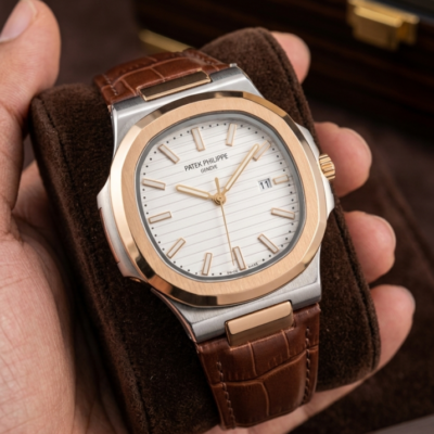 Pate_ Philippe Nautilus - Leather Strap WC 1823