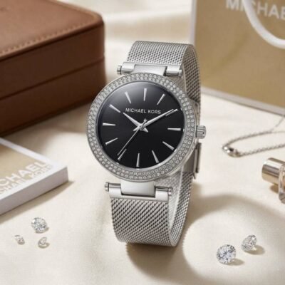 Michael_Kor Darci Silver-Black WC 1070