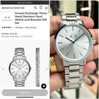 ARRWA%!EXCHAGE SLIM SILVER WHITE 832
