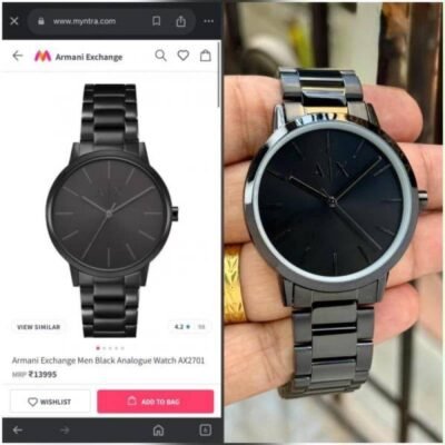 ARRWA%!EXCHAGE SLIM BLACK 834