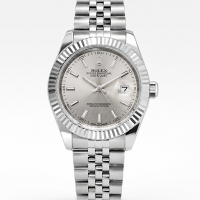 ROLEEX DATE JUST SWIFT MOVEMENT SILVER GREY