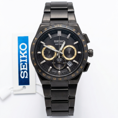 Seiko Astron Full Black Gold Chorno