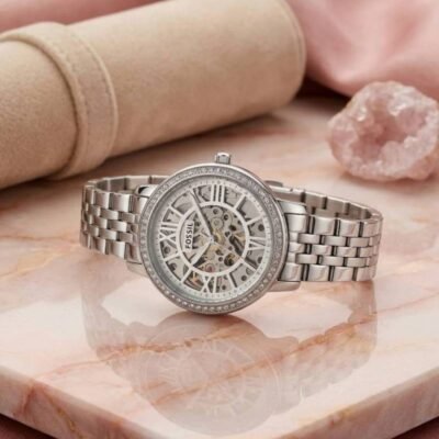 Fossii_l Delphi Automatic full silver