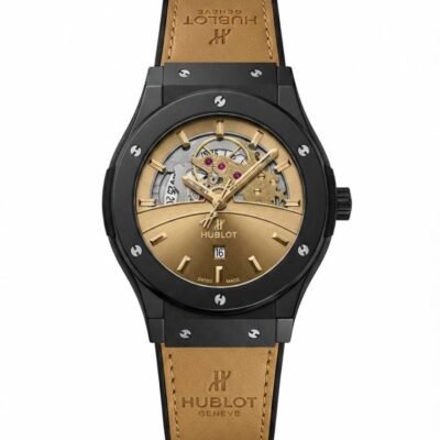 Hublot Big Bang Tourbillon  Brown Leather