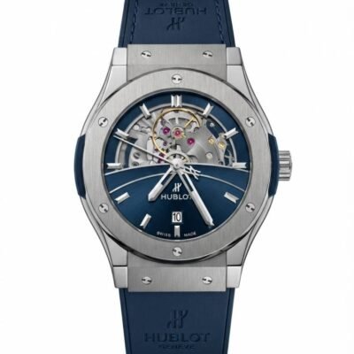 Hublot Big Bang Tourbillon Blue Leather