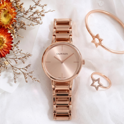 Calvin Kleii_n Rose Gold Pink