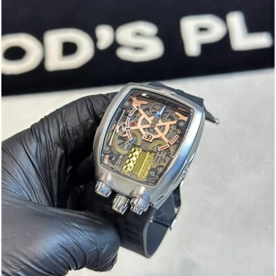 Jacob & Co Epic X Bugatti Silver