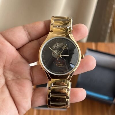 RAD AUTOMATIC GOLD BLACK PREMIUM WATCH