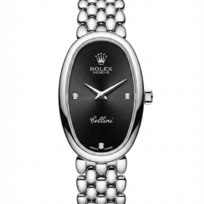 Rolee_x Cellini Silver Black Dial
