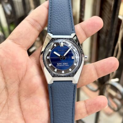 SEIK O KING VANAC LEATHER MENS 422