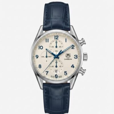 TAG heuee_r Carrera Caliber 1887 Blue white Dial