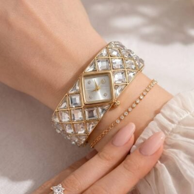 Swaras_ki Curiosa Bangle Gold To White