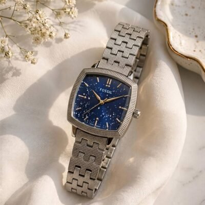 Fossii_l x Nick Jonas Ladies Silver Blue