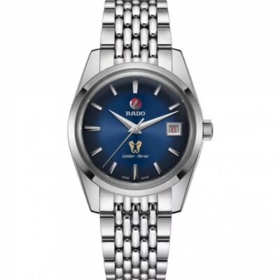 RAD DO CAPTAIN COOK GOLDEN HORSE AUTOMATIC SILVER BLUE  624