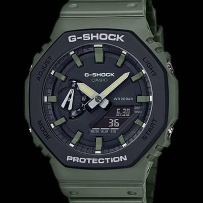 Casio G Shock Ga2100 full green