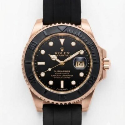 Rolee_x Yacht-Master copper black dail