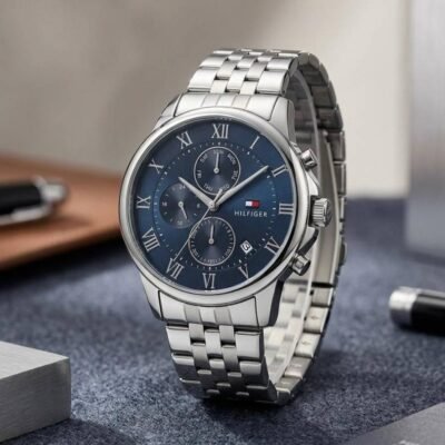 Tommy_Hillfiger_Chronograph Silver Blue 351