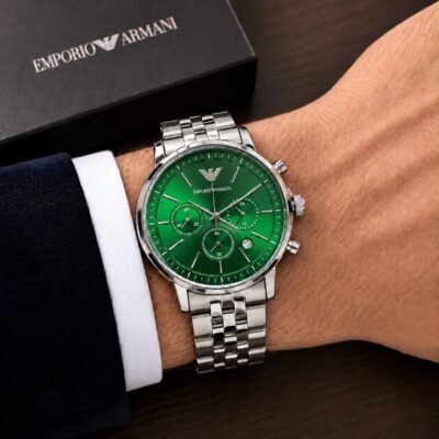 Emporio Armaani sliver-green WC 2112