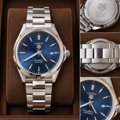 Tag Heuee r Watch sliver-blue WC 2123