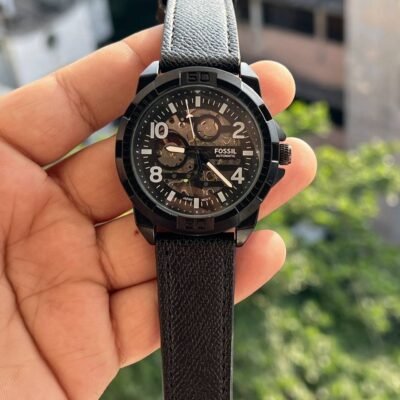 FOSSI BRONSON AUTOMATIC PREMIUM LEATHER WATCH