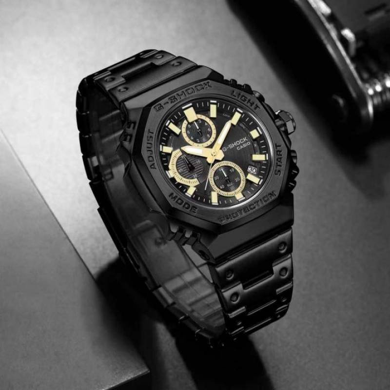 Casi o gshock gmc-b2100 black gold 633